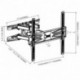 Fleximounts A22 Soporte de pared inclinable y giratorio para televisor con brazo articulado de movimiento completo cuadra a p