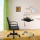 Aingoo Mesa de informática con Ruedas Soporte de computadora Notenbooktisch Negro 