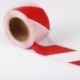 TopSoon Cinta Balizamiento Rojo y Blanco 200 m x 70 mm No Adhesivo 1 Rollo 