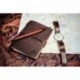 Cuaderno de Cuero | Rellenable, Libreta Pequeña Diarios para Escribir, Profesionales, Viajes o como un Diario. Estilo clásico