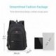 FANDARE 17 Pulgadas Laptop Mochila Recorrido del Morral Outdoor Acampada Senderismo Impermeable Bolso with USB Port Rucksack 