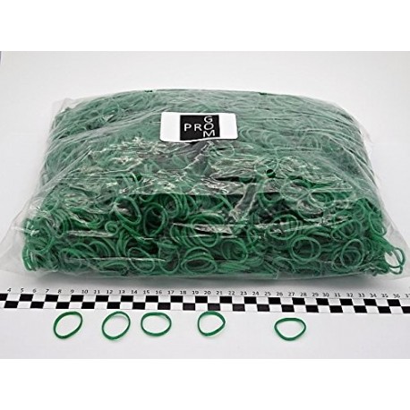 Progom - Gomas Elasticas - 30 ø20 mm x 1.7mm - verde - bolsa de 1k