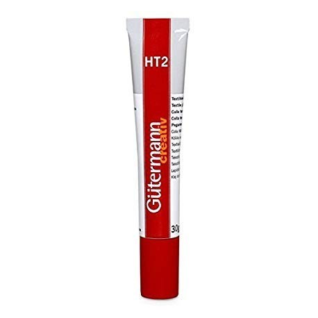 Gutermann pegamento Ht2 para tejidos lana aplicaciones cintas algodón Orli Reparación resistente al lavado