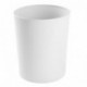 mDesign – Papelera metálica juego de 2 – Cubo de basura moderno para el baño, la oficina o la cocina – Preciosa papelera de