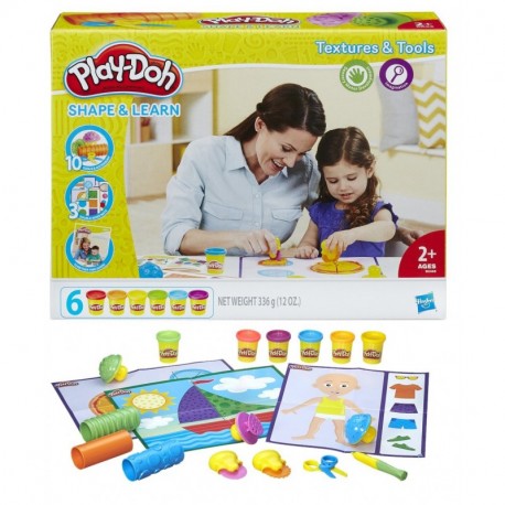 Play-Doh - Aprendo Texturas y Colores Hasbro B3408105 