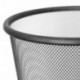ArtMoon MESH Papelera 12L Negra Acero Recubierto de Polvo