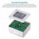 EBL Cargador de Baterías para 2/4 AA/AAA Ni-MH Ni-CD Pila Recargable con Puerto USB Modos de Carga Color Blanco 