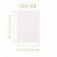 Office Tree 100 hojas de papel transparente Din A4 – PREMIUM de calidad blanco – dibujar Manualidades diseñar invitaciones de