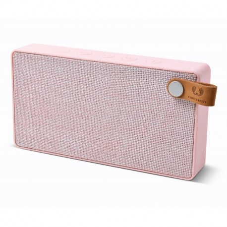 Fresh ‘n Rebel Rockbox Slice - Altavoz Bluetooth Inalámbrico Portátil Rosa