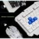 UrChoiceLtd 2017 HK1600 Teclados Inalámbrico Usb eclado De Juego Impermeabilización De Metales 2.4GHz 6 Botones Ratón Del Jue