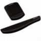 Fellowes Foam Fusion Plus Touch - Alfombrilla con reposamuñecas ergonómico para ratón, gel y espuma, color negro