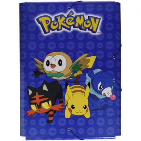 Pokèmon Carpeta Solapas, Color Azul CYP Imports CS-02-PK 