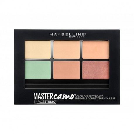 Maybelline New York Kit Corrector Imperfecciones Master Camo, Tono 01 Light