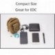 Zeato – Bolsa táctica EDC, portadispositivos para el cinturón, para teléfono móvil iPhone 6 y 6 Plus, 7/7 Plus, Samsung Galax