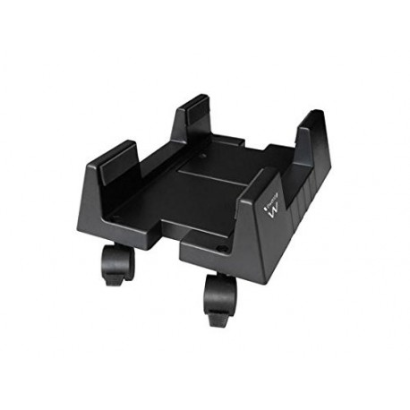 Ewent EW1290 Cart CPU Holder Negro - Soporte Cart CPU Holder, Escritorio, 8 kg, Negro, ABS sintéticos, Horizontal 