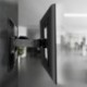 Duronic TVB420 Soporte TV de Pared Inclinable y Giratorio para Pantalla Televisor, Monitor de 17" a 56" Pulgadas hasta 25 kg 