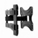 Duronic TVB420 Soporte TV de Pared Inclinable y Giratorio para Pantalla Televisor, Monitor de 17" a 56" Pulgadas hasta 25 kg 