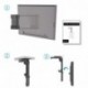 Soporte Universal de Techo para TV & Monitor de deleyCON - 10" - 40" Pulgadas 25cm-101cm - hasta 20Kg - VESA máx. 200x200mm