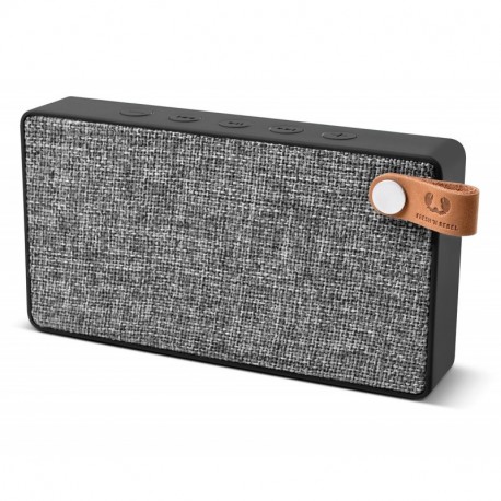 Fresh ‘n Rebel Rockbox Slice - Altavoz Bluetooth Inalámbrico Portátil Gris