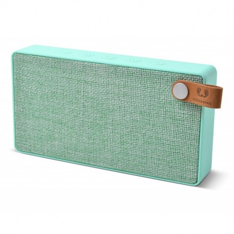 Fresh ‘n Rebel Rockbox Slice - Altavoz Bluetooth Inalámbrico Portátil Verda menta