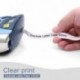 6x Dymo LetraTag Etiquetas de plástico 12267 91201 91202 91203 91204 91205 Casete de Cinta para Dymo Impresora de etiquetas L