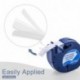 6x Dymo LetraTag Etiquetas de plástico 12267 91201 91202 91203 91204 91205 Casete de Cinta para Dymo Impresora de etiquetas L