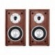 Auna Linie-300-SF-WN Altavoces HiFi de estantería pasivos de 2 vías 70W Potencia RMS, subwoofer 5", Home Cinema - Madera