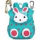 Mochila Infantil Para Bebes ReciéN Nacido Guarderia Saco Para Bebes Conejo Animales Verde Zoo NiñA