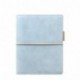 Filofax Domino SOFT – Agenda archivador de bolsillo con anillas , color azul
