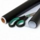 OfficeTree Lámina negra de pizarra, rollo de 300 cm - autoadhesivo - 43 cm de ancho - Escriba, dibuje y pinte con tiza - Dis