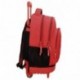 Maui and Sons Cali Mochila Escolar, 45 cm, 30.24 Litros, Rojo