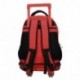 Maui and Sons Cali Mochila Escolar, 45 cm, 30.24 Litros, Rojo