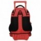 Maui and Sons Cali Mochila Escolar, 45 cm, 30.24 Litros, Rojo