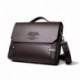 Wewod Maletín Clásico Retro del Negocio de Los Hombres,Bolsos de Hombro Ligero del Bolso de Flapover,Bolso del Abogado de la 