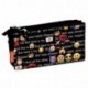 Emoji Estuche portatodo Triple Plano, 22 x 12 x 4 cm Montichelvo 54231 