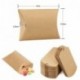JTDEAL 50 Cajas para Regalo y 50 Cuerda de Yute 64cm , Bolsas de Regalo, Cajas de Papel Kraft Vintage, para Boda Favor Fiesta