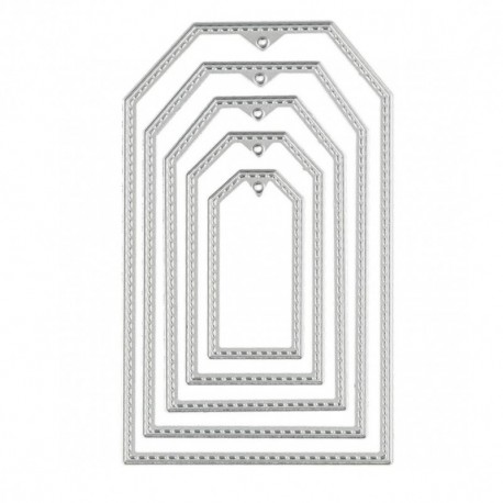 Culater Plantillas para Estarcir con forma DIY Scrapbooking Gofrado Troquelado Kit Almohadilla de Papel Dies Corte en Relieve