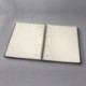 Sigel CO840 Cuaderno espiral, 24.6 x 30.1 cm, cuadriculado, Hardcover, negro, con separadores, CONCEPTUM
