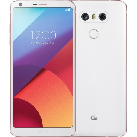 LG G6 - Smartphone Libre Android Pantalla QHD Plus Full Vision de 5,7, cámara de 13 MP, 32 GB de Memoria, Android 7.0 , Bl