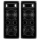 Malone PW-65X22 • Par de altavoces PA • Altavoces de 3 vías • máx 2x 600 W • 2x Subwoofer 16 cm • Twitter • Corneta de medios