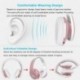 Ifecco Auriculares estéreo Bluetooth Auriculares Plegables para Colocar Sobre Las Orejas Micrófono Incorporado con Cable de A