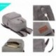 Travistar Mochilas Escolares Mochila para Portátil - Mochila de Lona con USB Puerto para Hombre y Mujer, se Adapta a hasta 15
