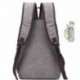 Travistar Mochilas Escolares Mochila para Portátil - Mochila de Lona con USB Puerto para Hombre y Mujer, se Adapta a hasta 15