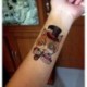 10 hojas de bricolaje A4 papel de transferencia de tatuajes temporales personalizada imprimibles para impresoras de inyección