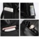 TIBES Mochila Casual de Mujer PU Cuero Impermeable Negro