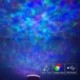 Luz de Proyector, AOGUERBE Lámpara de Océano Proyector Ola Luces de noche Altavoz 12 LED Control Remoto Incorporado Reproduct