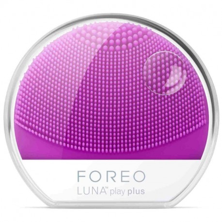 Foreo Luna Play Plus - Cepillo facial recargable con pilas recambiables, color pearl pink