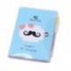 DISOK - Libreta Notas Pvc "Moustache" Con Bolígrafo Regalos de Bodas