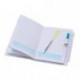 DISOK - Libreta Notas Pvc "Moustache" Con Bolígrafo Regalos de Bodas