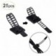 AGPTEK 50/Pack Combinación de Organizador para Cables 25 Unidades Ajustable Cable Tie Monte Adhesivo + 25 Clips de Cable aut